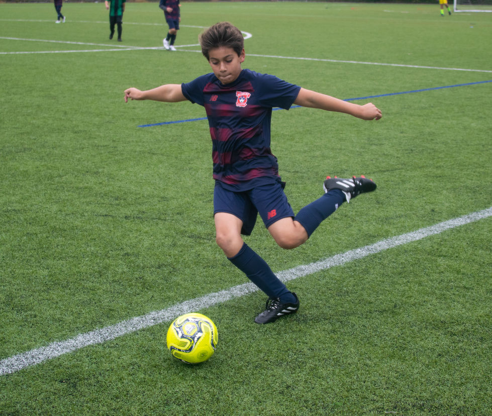 Kicking in Soccer