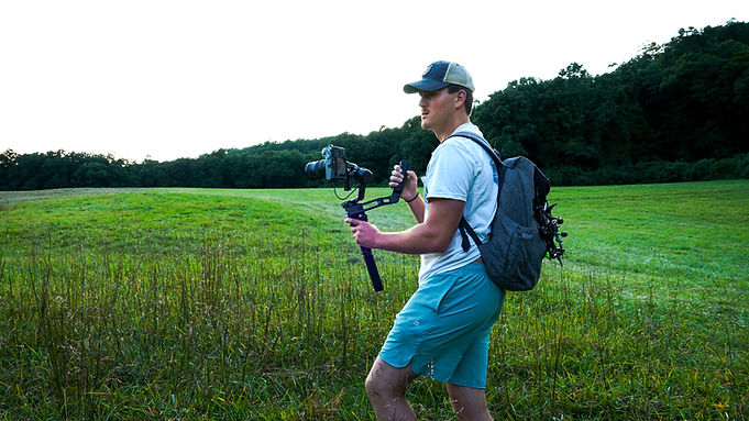 Gavin Merrill-Skoloff with Camera