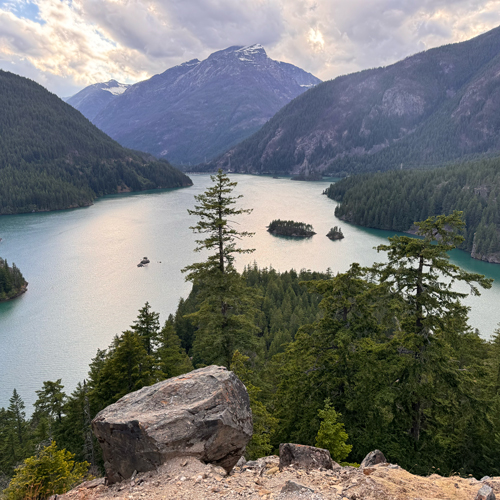 Picture of Diablo Lake in Washington