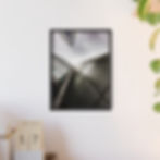 Miniaturbild: Modern Architectural Skyline poster Frame | Wooden Frame l