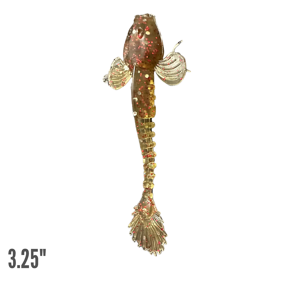 Creature Baits - Green Pumpkin with Red Flake