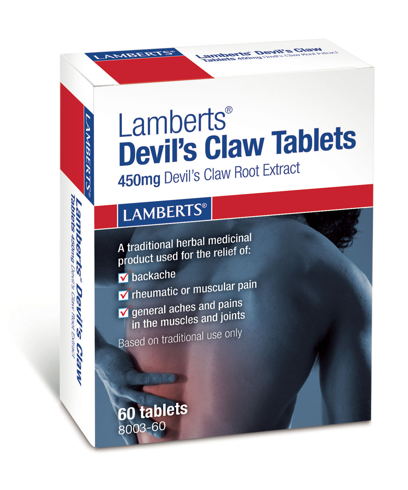 Lamberts Devils Claw Tablets 450mg - 60 tabs