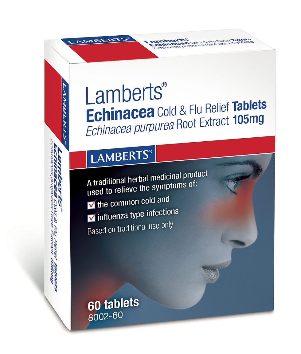 Echinacea Cold & Flu Relief 60 tablets keynutrition
