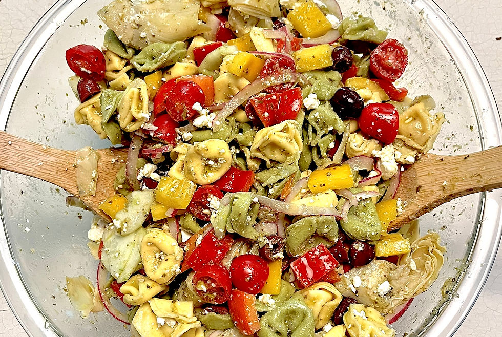 Healthy Recipe:                                        Veggie Tortellini Salad