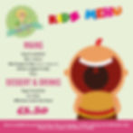 Tell Design and Print Kids Menu