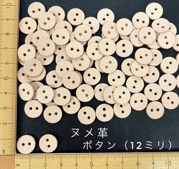 ２っ穴ボタン（１２ｍｍ）