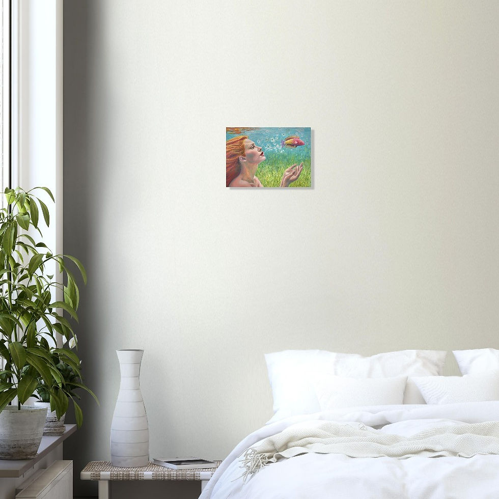 Thumbnail: "Breathe"   Museum-Quality Matte Paper Poster