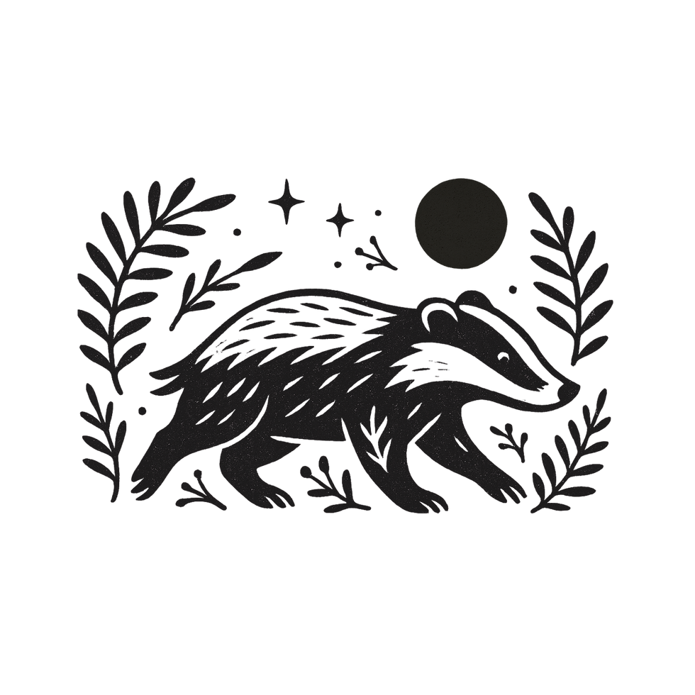 Inked Badger Studio Logo