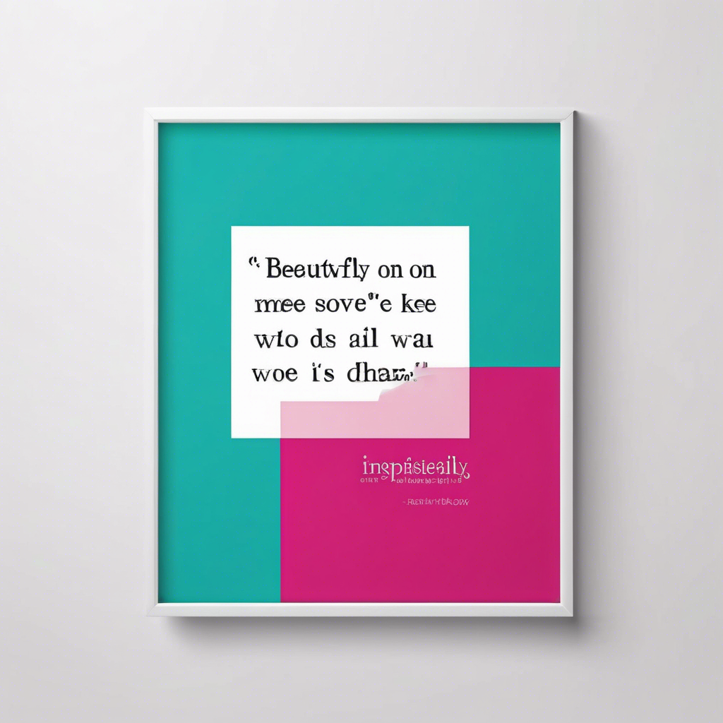 Inspirational Quote Print
