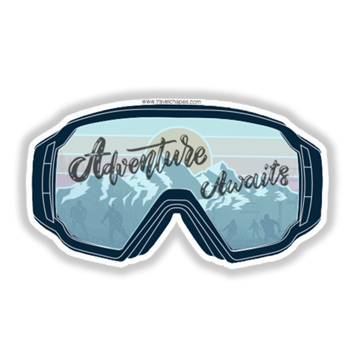 Adventure Awaits - Travel Stickers - S6019