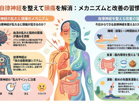 自律神経の乱れが引き起こす頭痛：原因、症状、効果的な改善策