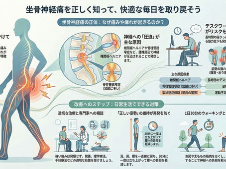 坐骨神経痛は一生治らない?不安を解消し、改善を目指すための知識と対策
