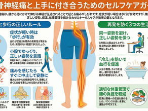 坐骨神経痛でも歩いていい?運動療法と日常生活の注意点