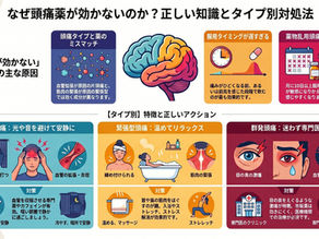 頭痛薬が効かない?原因と対策、専門家が解説