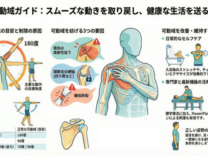 肩の可動域の正常範囲とは?肩の痛みの原因と改善策を解説