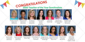 Semifinalists named for 2020 Florida Blue Duval County Teacher of the Year