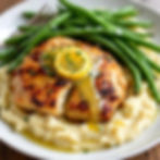 Pan Seared Chicken Breast with Lemon Herb Butter