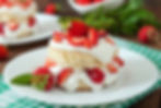 Strawberry Shortcake with Infused Whipped Cream