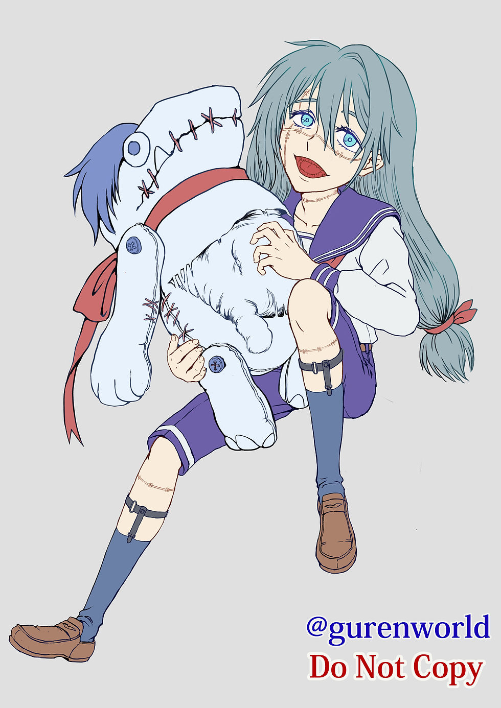 線画＋ベースカラー