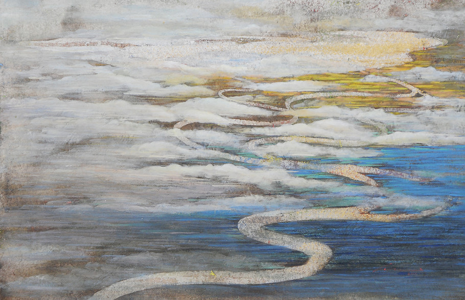 Golden lake 金池塘_46X70 cm_2011.JPG