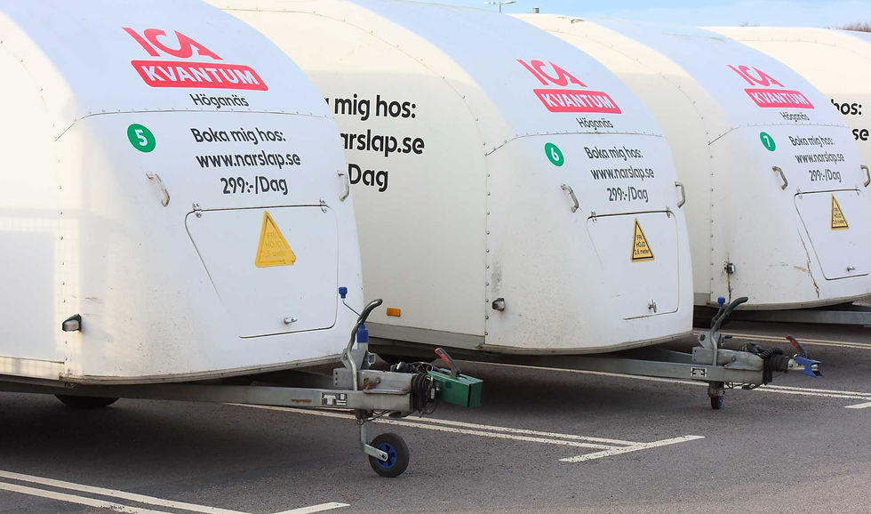 Obemannad traileruthyrning på ICA Höganäs