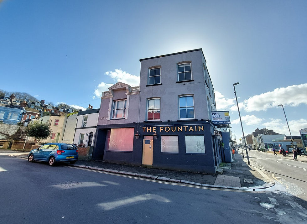 The Fountain at 93 Queens Road, Hastings