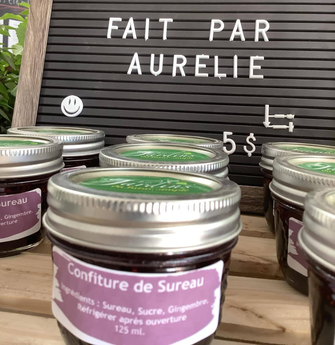 Confiture de Sureau d'AURÉLIE - 125ml