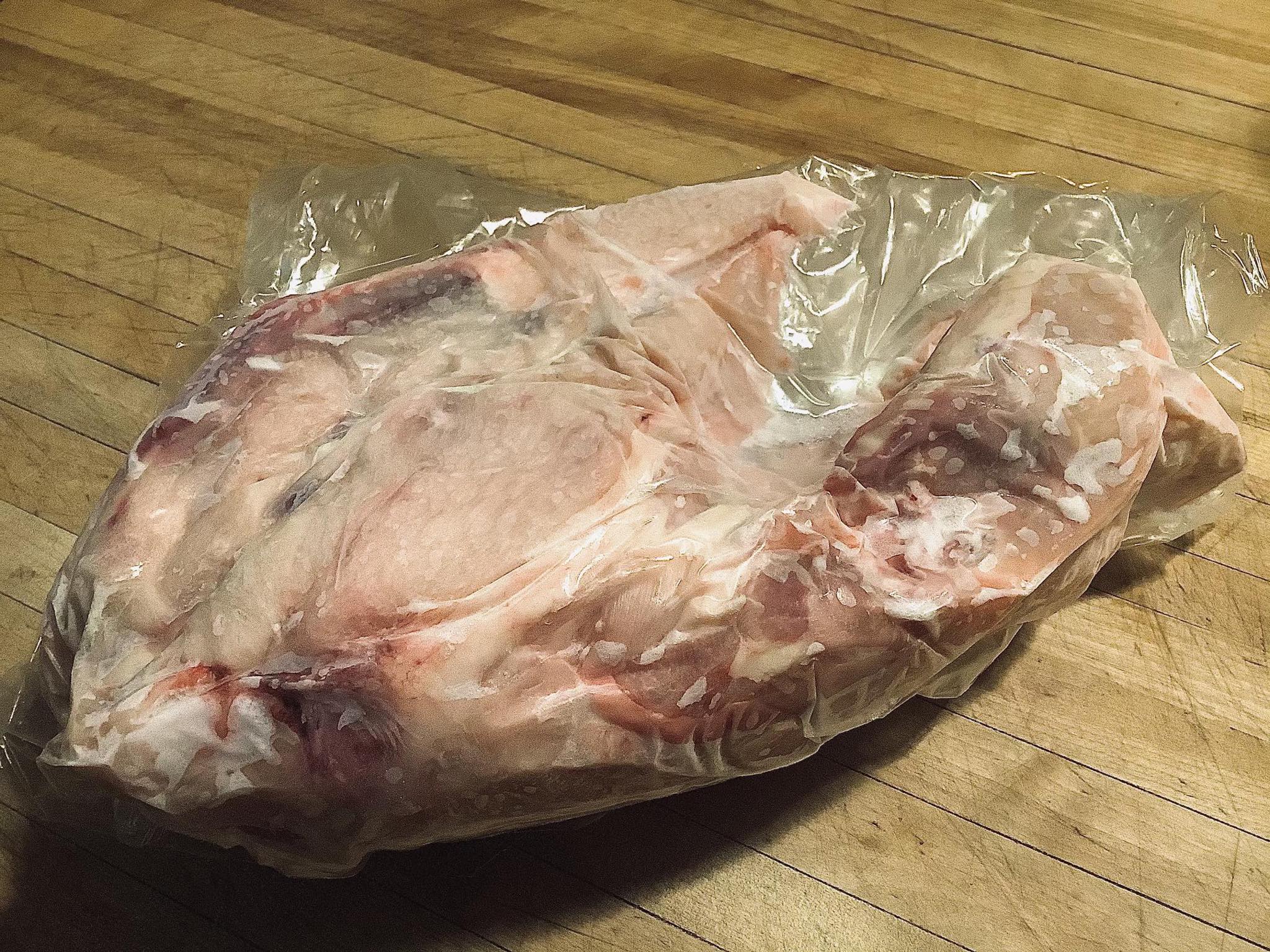 Carcasses de poulet congelée - Paquet de 2