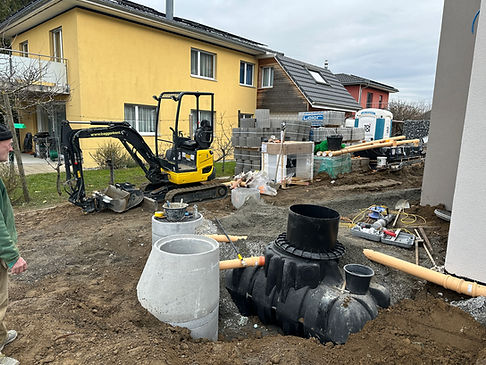 Kanalisation Neubau