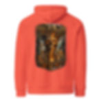 Miniatura: ÁRBOL DE LA MUERTE / Sudadera con capucha raglán orgánica unisex