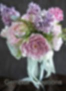Peony and Lilac Bouquet