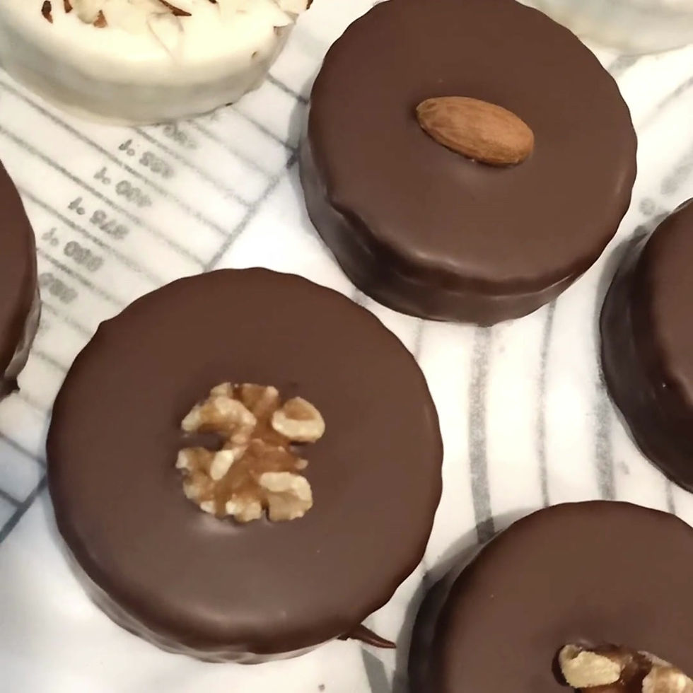 Thumbnail: BESTSELLER: 12 Mixed Chocolate Alfajores filled with Dulce de leche