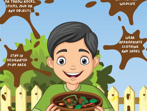 Playing Safe in the Mud: Mud Safety Rules Poster