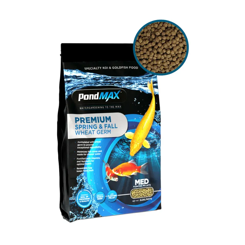 PondMAX Premium Spring & Fall Wheat Germ Diet
