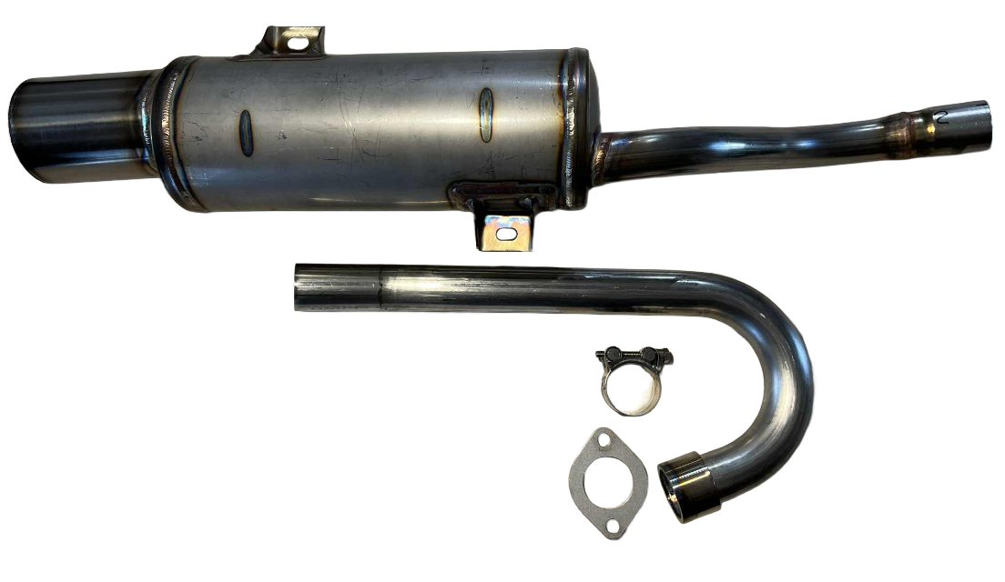 Honda ATC250ES Full Stainless Exhaust