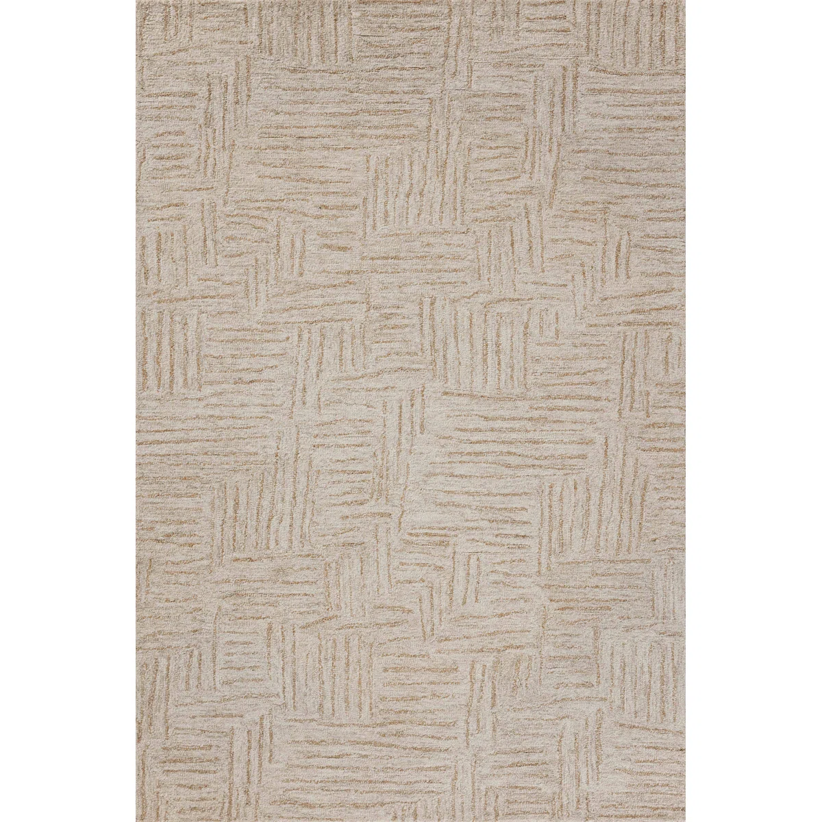 Chris Loves Julia x Loloi Polly Smoke / Sand Area Rug