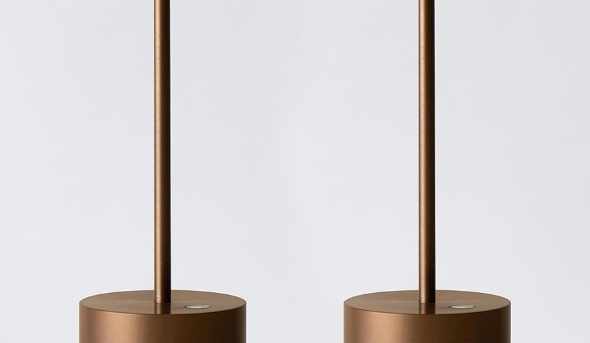2-Pack Cordless Rechargeable Table Lamps, 3 Color Temperatures