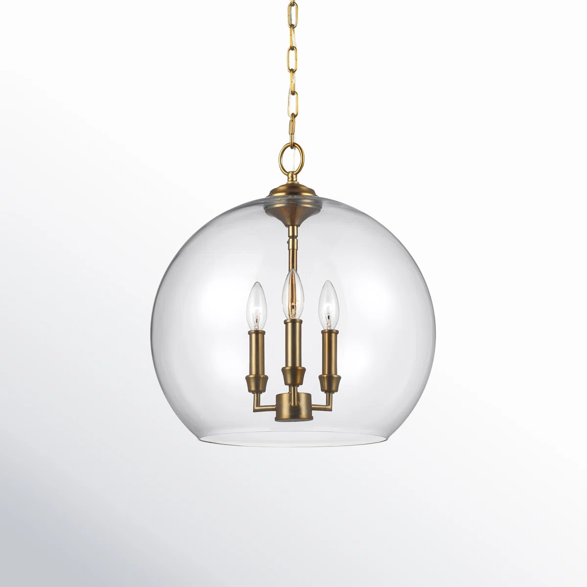 Vermilion 3-Light Dimmable Globe Pendant