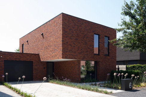 vrijstaande eengezinswoning, SV, Hoogstraten, Geel, nieuwbouw, bouwen, architect, gezinswoning, interieur, architectuur, levenslang wonen, traditioneel bouwen
