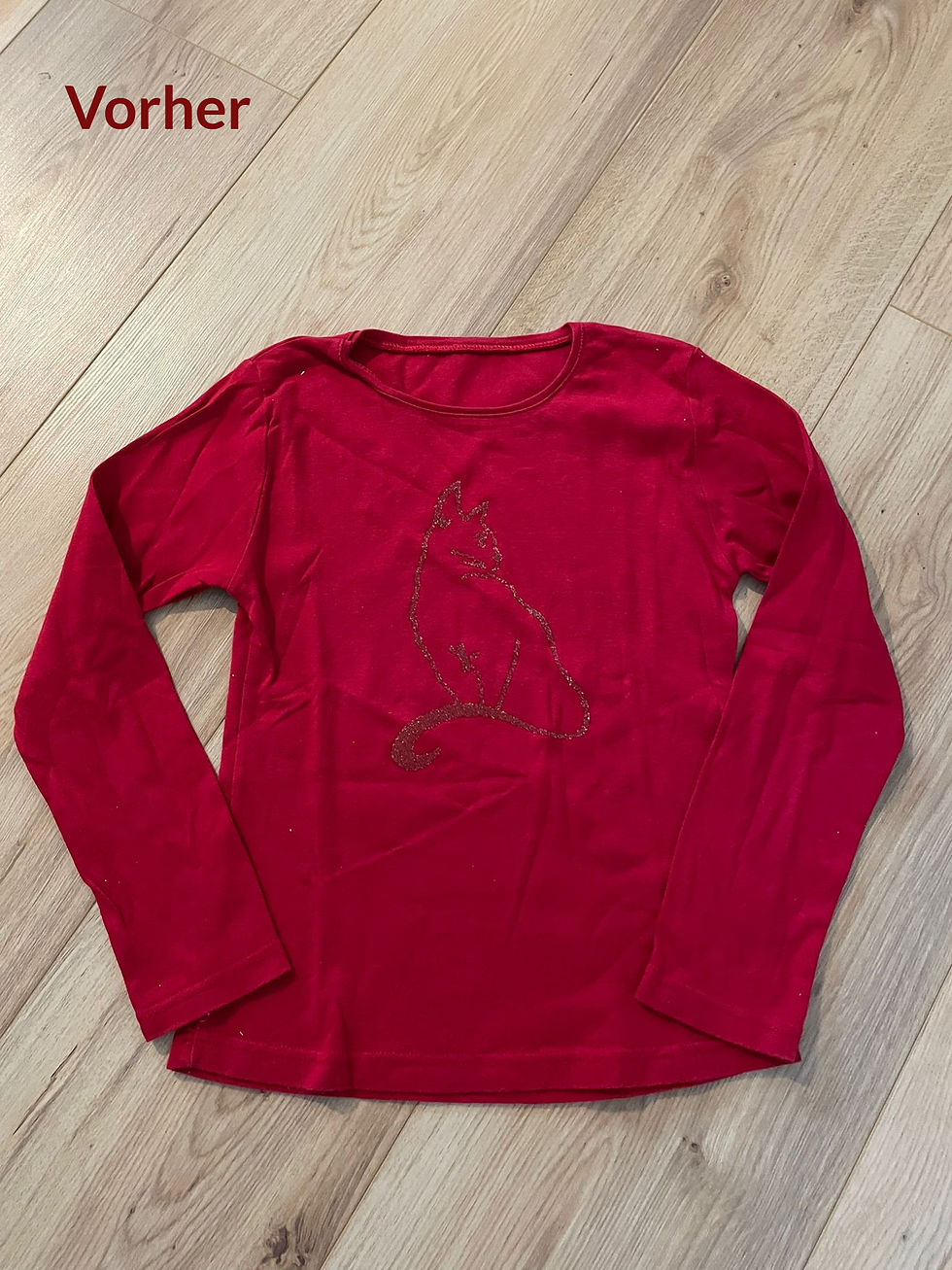 Miniaturbild: Vintage roter Pullover