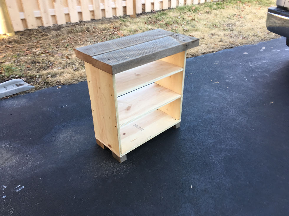 Thumbnail: Custom shelf build