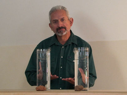 Iconic Ray Archuleta Image captured ca. 2013 before a Slake Test Demonstration.