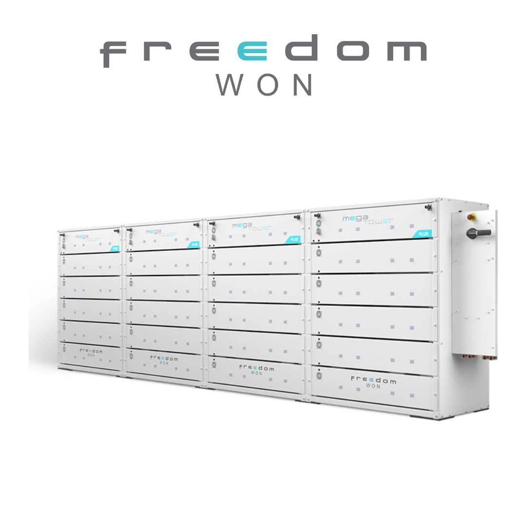 Freedom Won megaTower Plus 6modules 4towers HV+ - 885kWh
