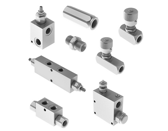 In-line accessory valves