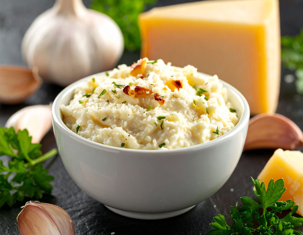 Beurre parmesan et ail rôti