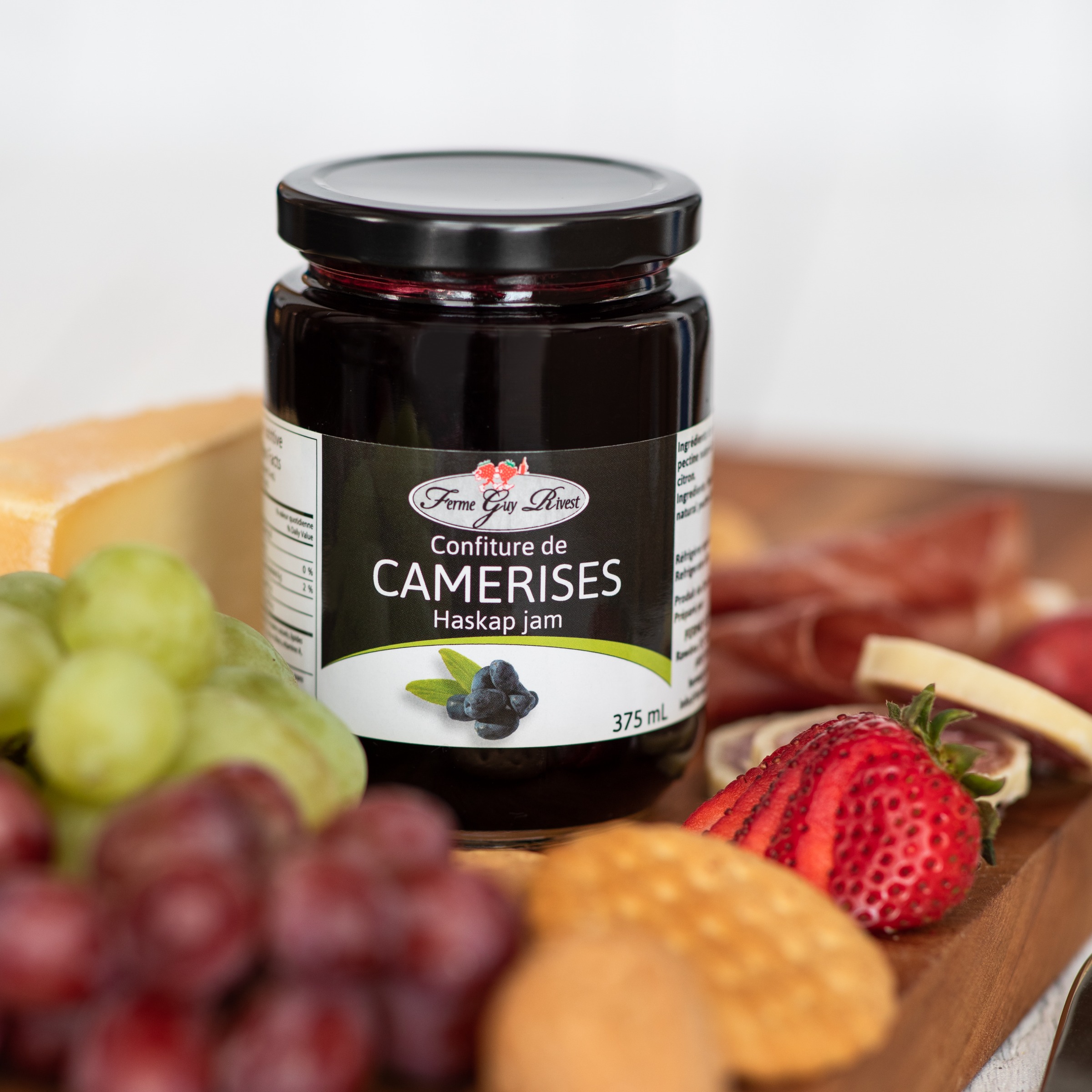 Confiture de camerises - Haskap jam 375ml