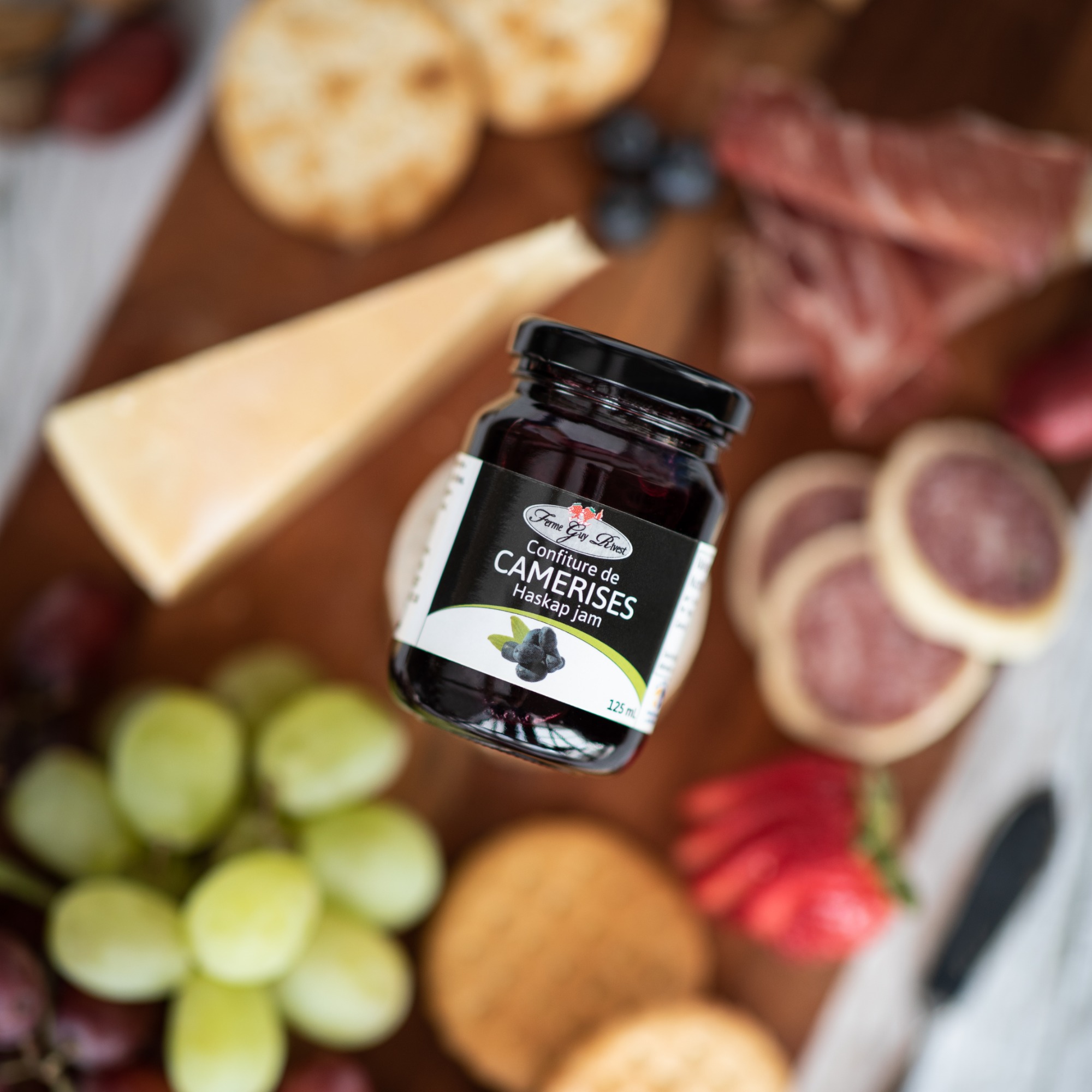 Confiture de camerises - Haskap jam 125ml