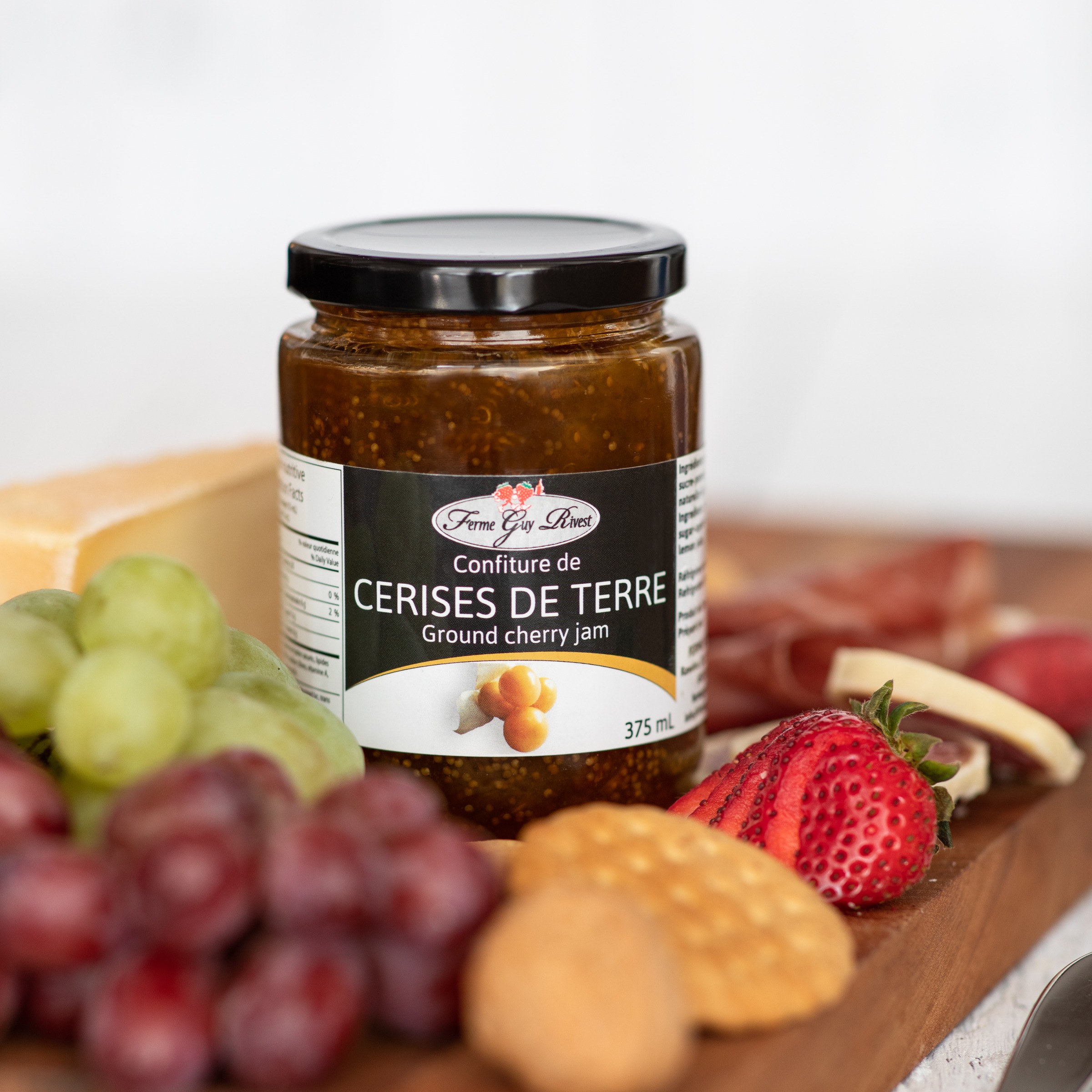 Confiture de cerise de terre - Ground cherry jam 375ml