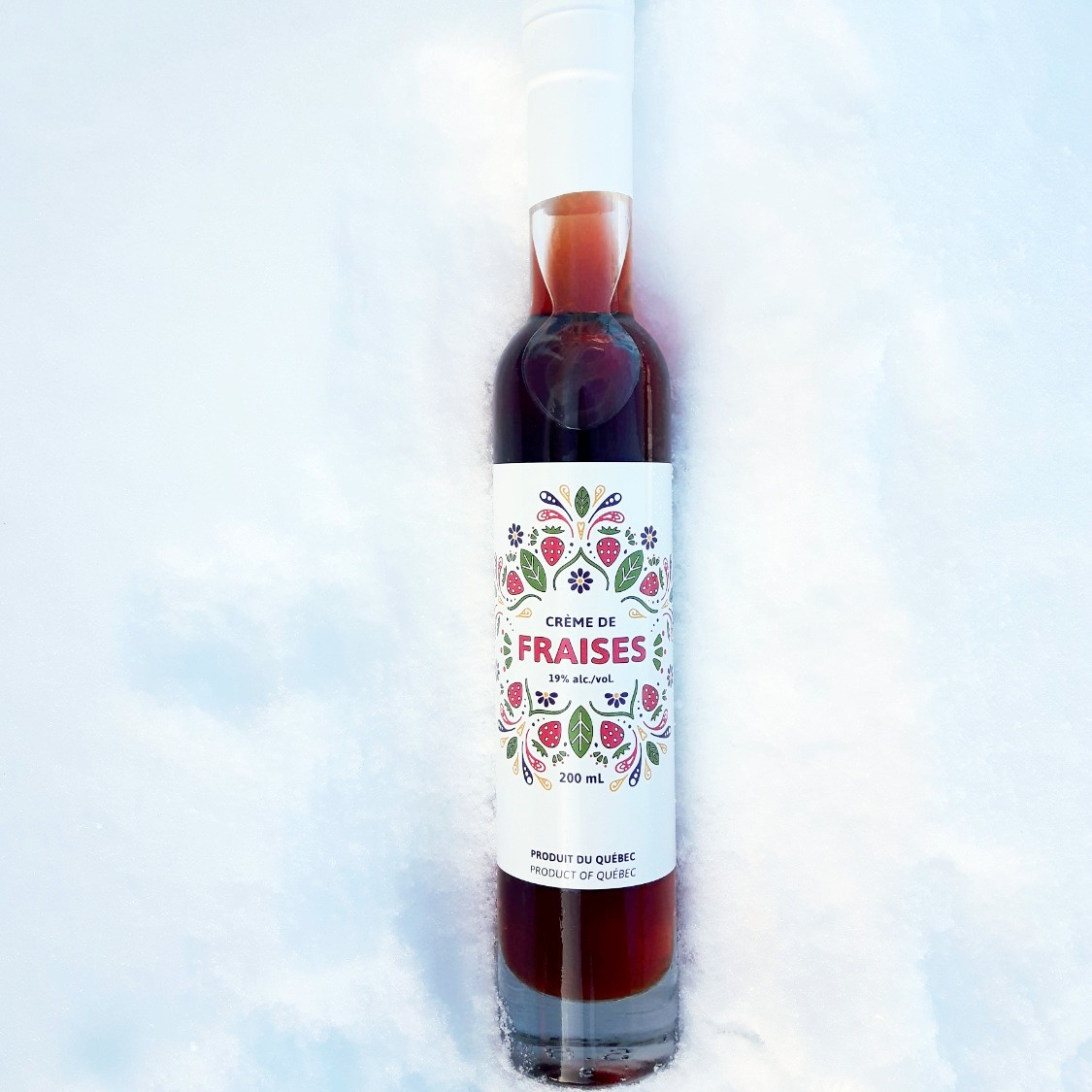 Crème de fraises 200ml