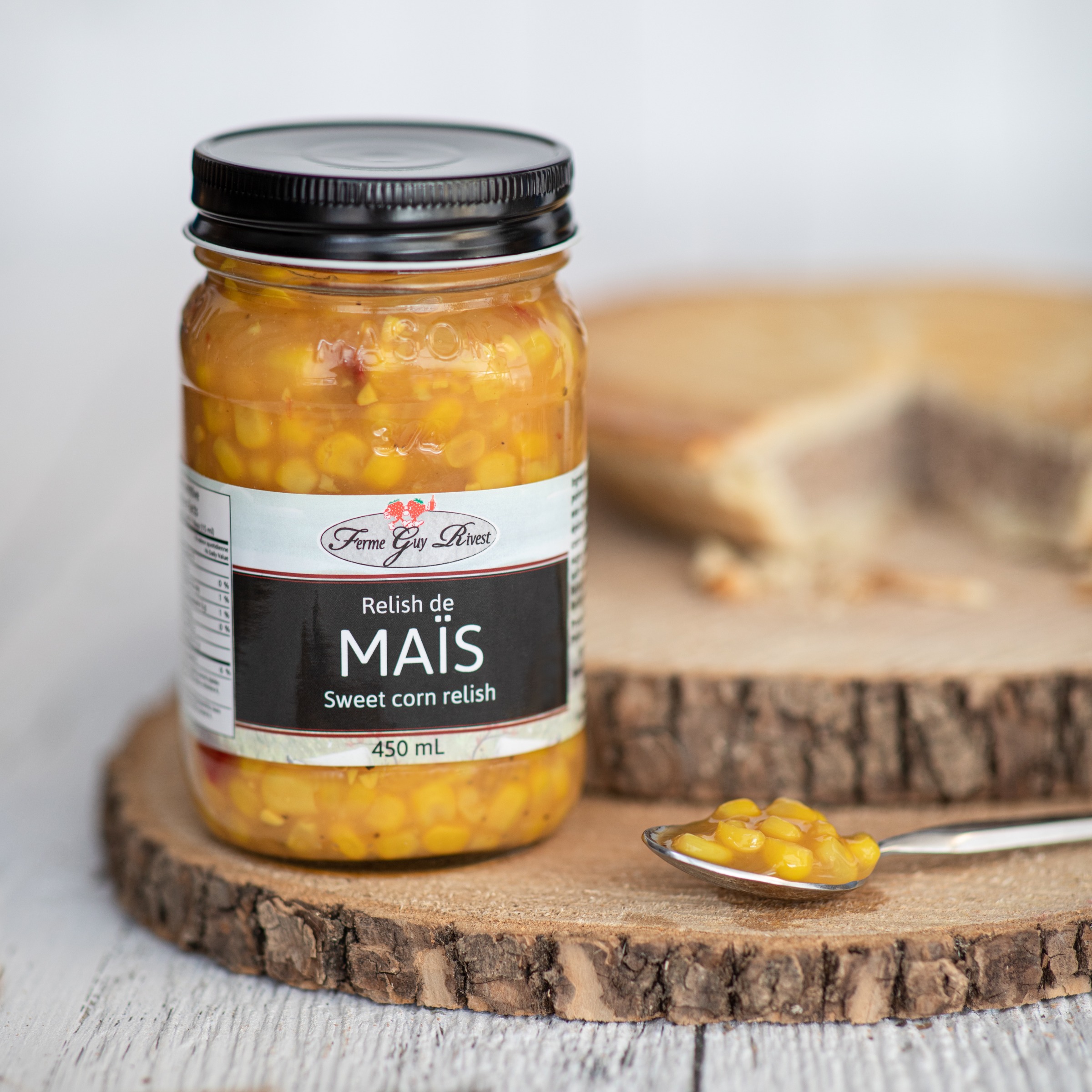 Relish de maïs - Sweet corn relish